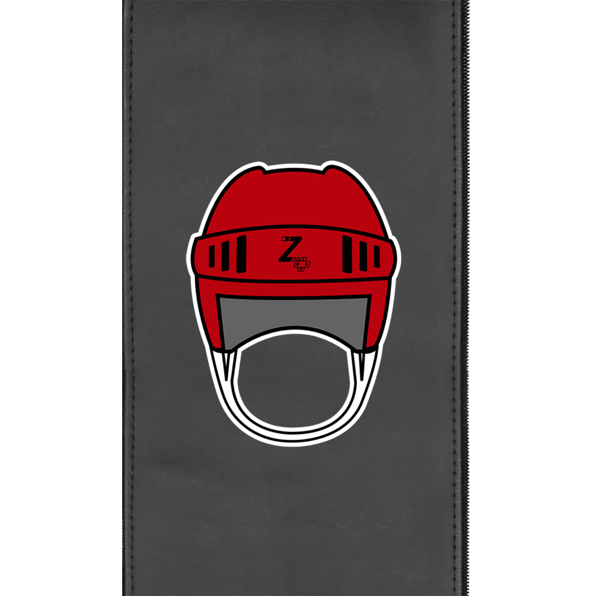 Curve Task Chair with Hockey Helmet Gaming Logo