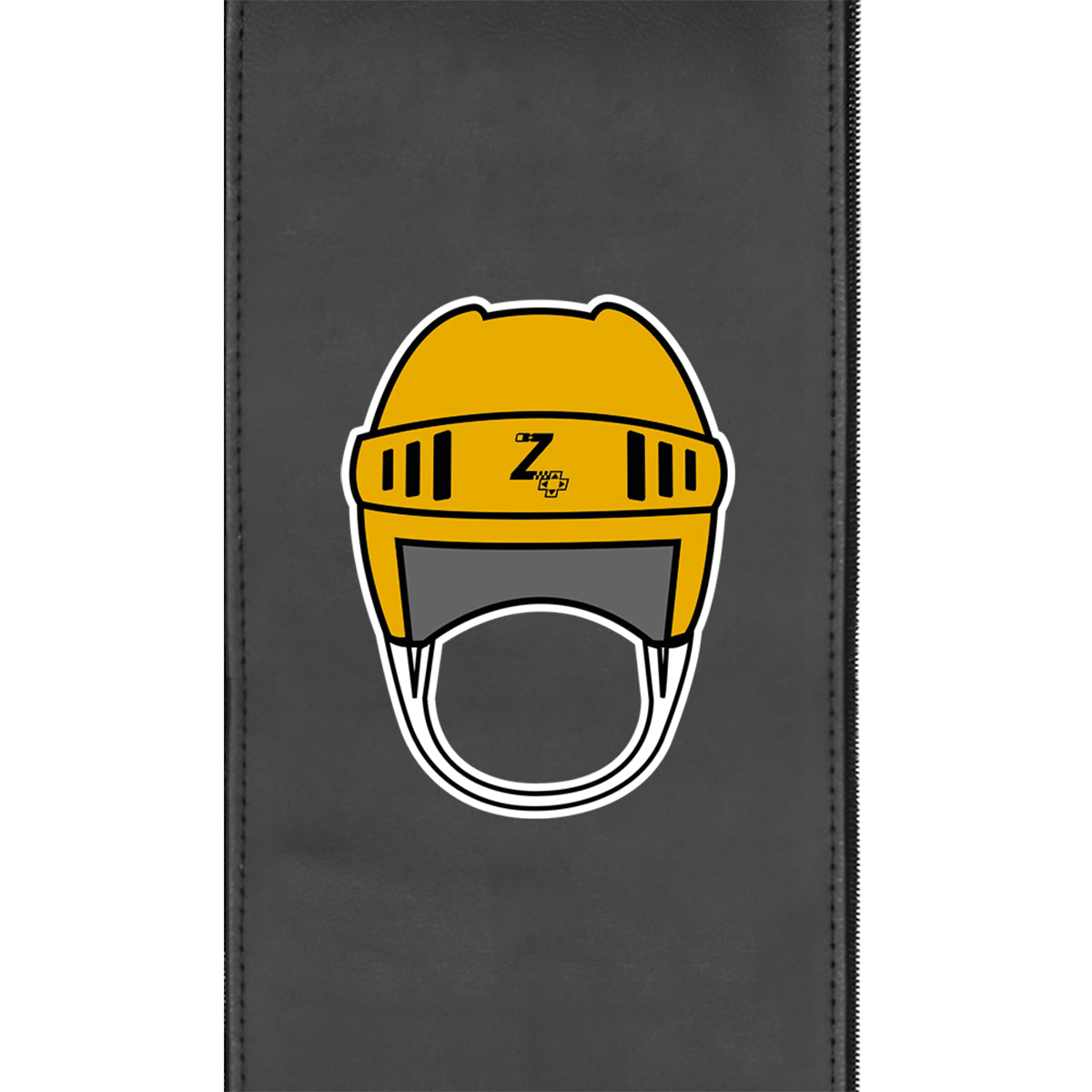 Stealth Recliner with Hockey Helmet Gaming Logo