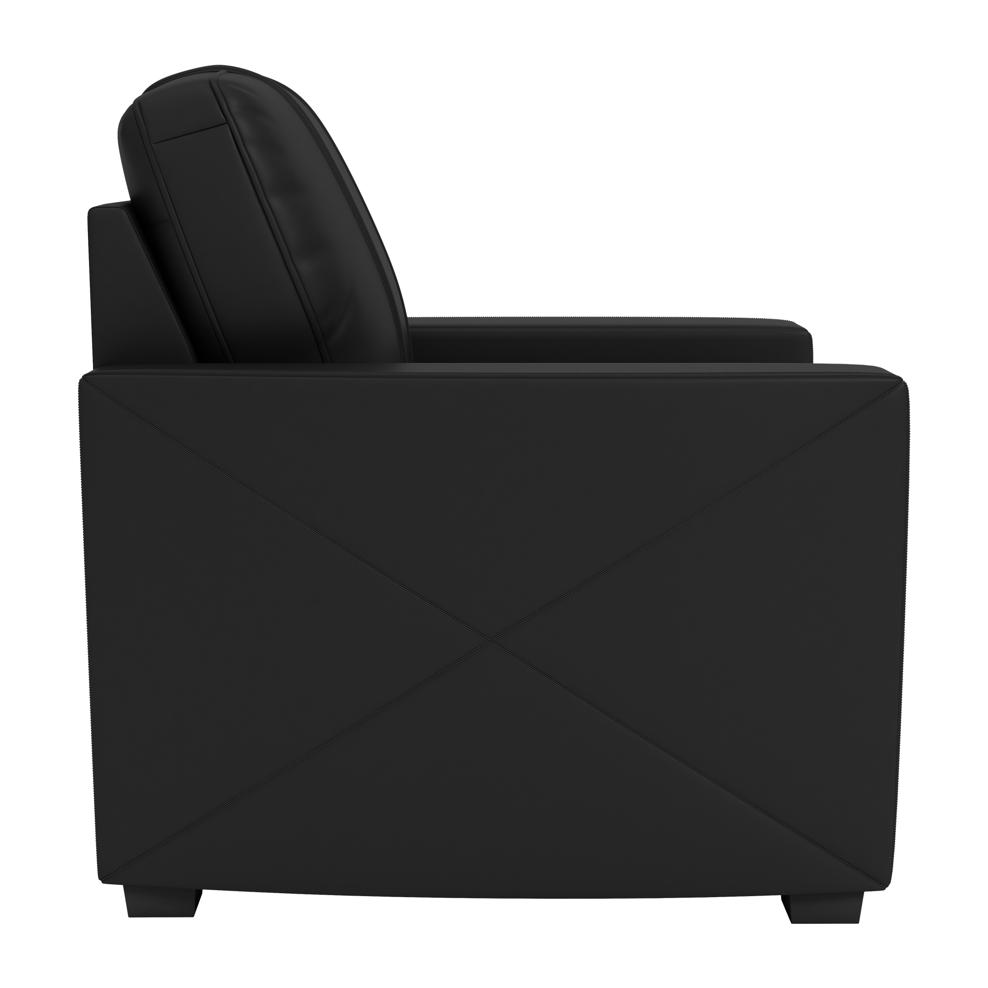 Silver Club Chair with Utah Hockey Club Tertiary Logo