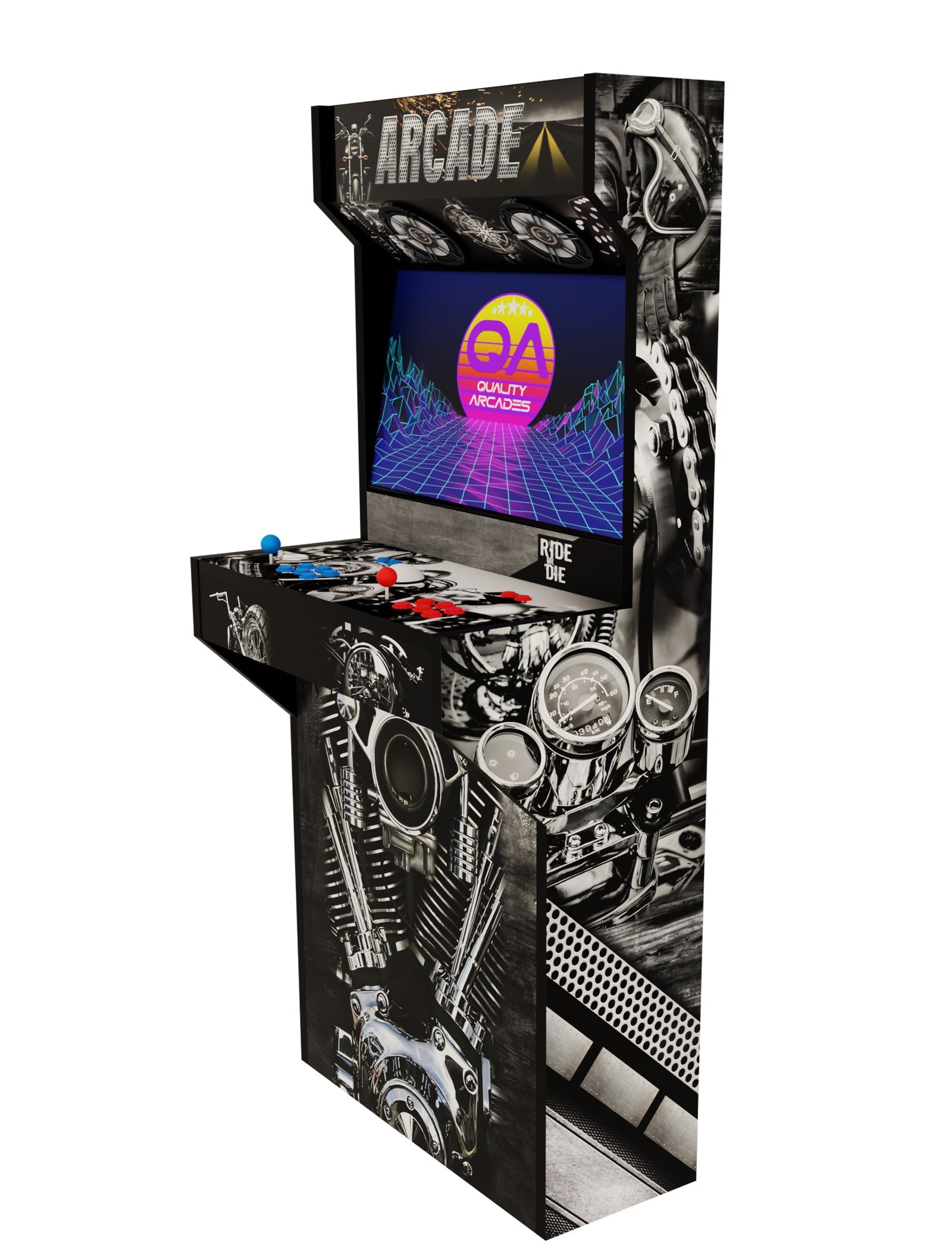 Arcade Machine Retro-Slim (Full Wrap)