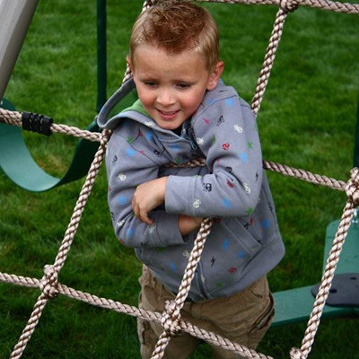 Lifetime Big Stuff Swing Set with Bucket Swing and Children's Picnic Table - Earthtone - 91109