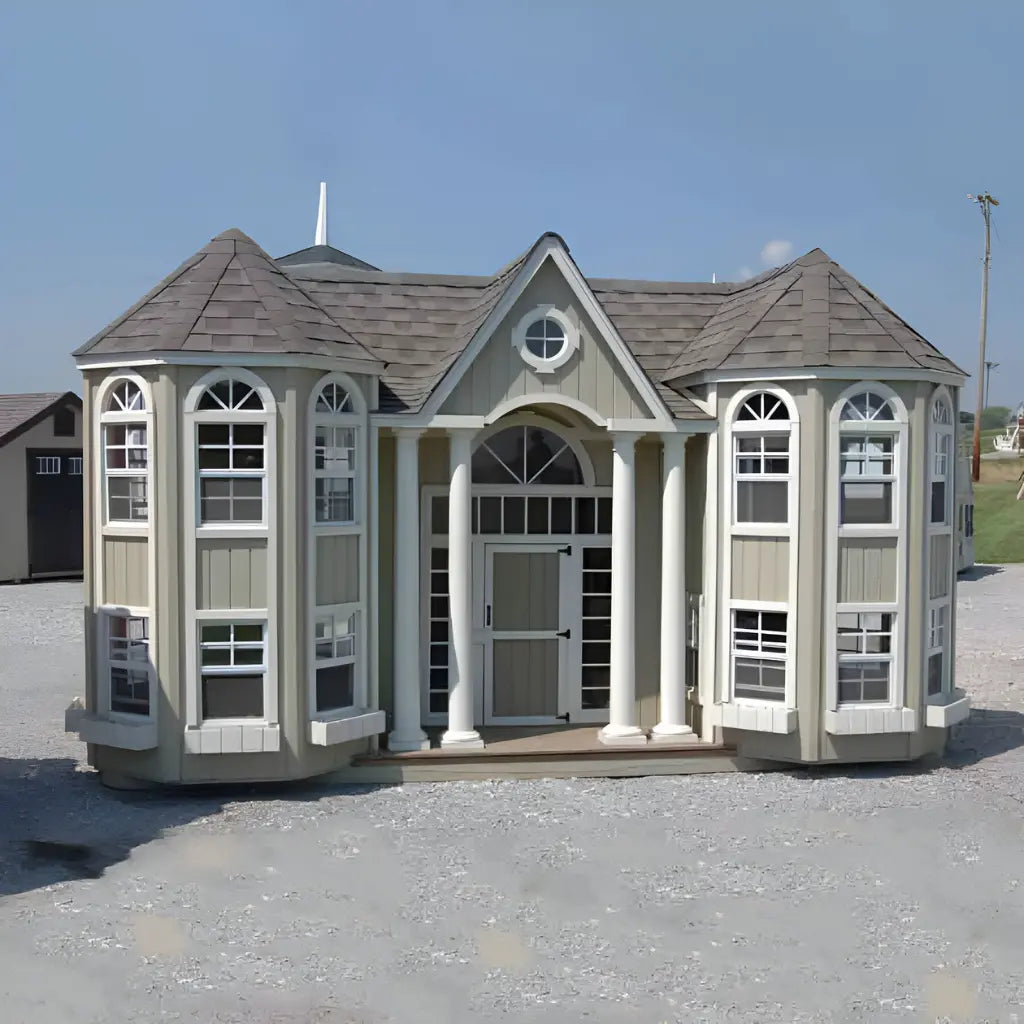 Little Cottage Co. The Grand Portico Mansion Playhouse Kit
